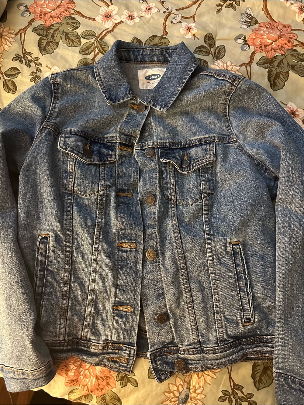 Old Navy Light Blue Denim Jean Jacket Size S